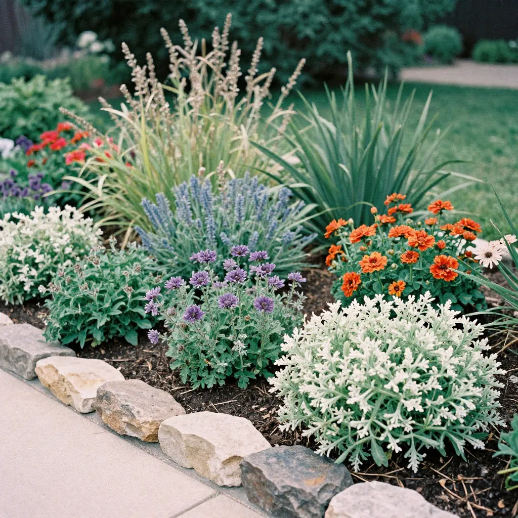 Garden design products and materials showcase