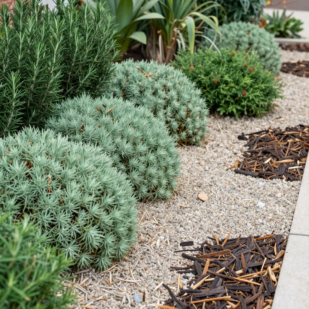 Premium gravel selection for xeriscape gardens